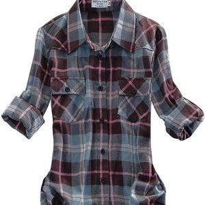 Match Flannel Womens top